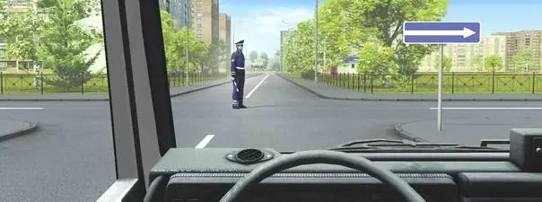 Билет №28, вопрос №6: Вы имеете право двигаться: