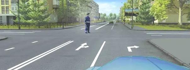 Билет №30, вопрос №6: Вам можно продолжить движение: