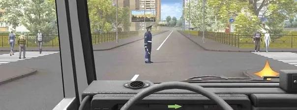 Билет №12, вопрос №13: Вы намерены повернуть направо. Ваши действия?