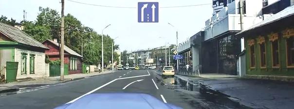 Билет №11, вопрос №7: Обязаны ли Вы в данной ситуации подать сигнал правого поворота?