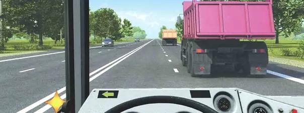 Билет №8, вопрос №11: Разрешено ли Вам после опережения первого автомобиля продолжить движение по левой полосе вне населенных пунктов?