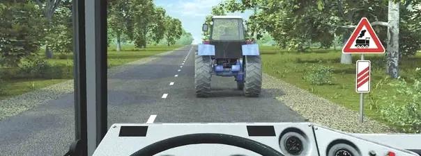 Билет №10, вопрос №11: Можно ли Вам обогнать трактор?