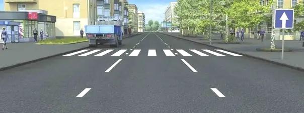 Билет №38, вопрос №12: Разрешено ли водителю грузового автомобиля с разрешенной максимальной массой более 3,5 т остановиться в указанном месте?