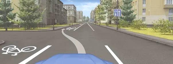 Билет №39, вопрос №12: Разрешается ли Вам остановка в указанном месте?