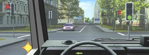 Билет №7, вопрос №13: Как Вам следует поступить при повороте налево?