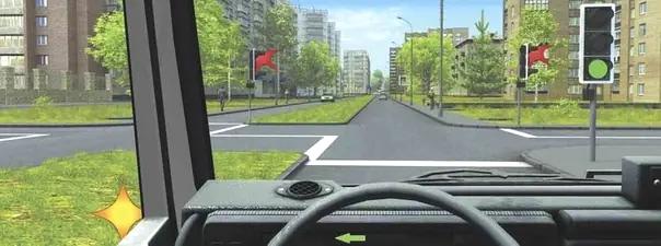 Билет №26, вопрос №13: Вы намерены повернуть налево. Ваши действия?