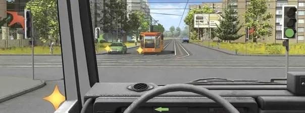 Билет №28, вопрос №13: Кому Вы обязаны уступить дорогу при повороте налево?