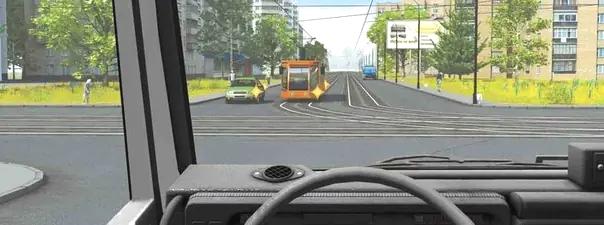 Билет №15, вопрос №14: При движении в прямом направлении Вам следует: