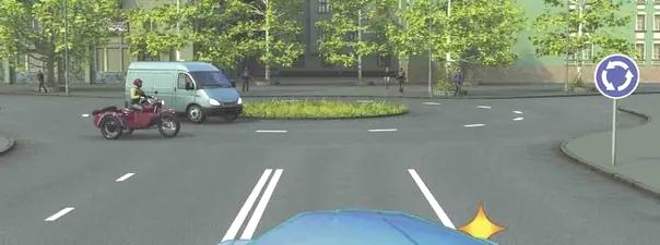 Билет №16, вопрос №14: При въезде на перекресток Вы: