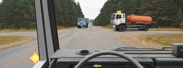 Билет №17, вопрос №14: Вы намерены повернуть налево. Ваши действия?