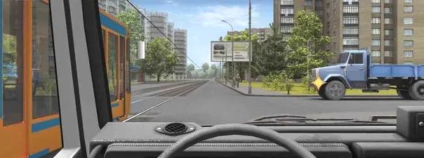 Билет №31, вопрос №14: Вы намерены проехать перекресток в прямом направлении. Ваши действия?