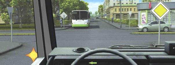 Билет №14, вопрос №15: При повороте налево Вы: