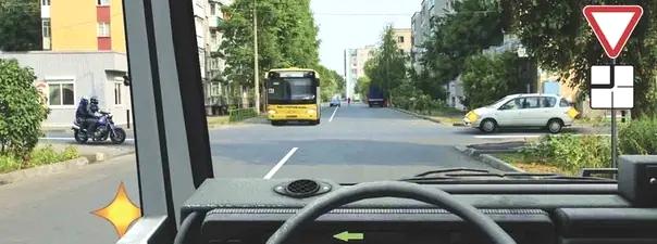 Билет №20, вопрос №15: Кому Вы обязаны уступить дорогу?