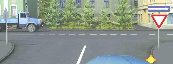 Билет №22, вопрос №15: Вы намерены повернуть направо. Можете ли Вы приступить к повороту?