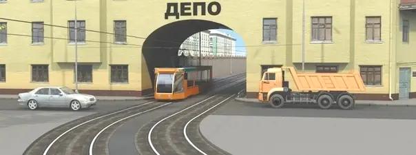 Билет №17, вопрос №16: Кто из водителей должен уступить дорогу трамваю?