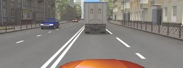 Билет №32, вопрос №5: О чем информирует Вас увеличение длины штриха прерывистой линии разметки?