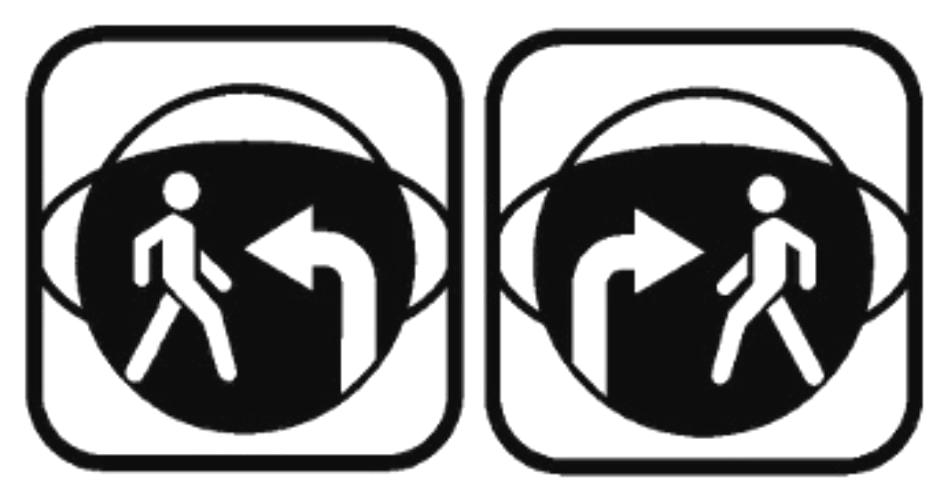 Билет №2, вопрос №6: Информационная световая секция в виде силуэта пешехода и стрелки с мигающим сигналом бело-лунного цвета, расположенная под светофором, информирует водителя о том, что: