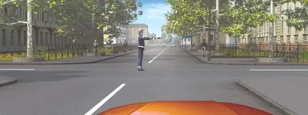 Билет №8, вопрос №6: Разрешено ли Вам движение?