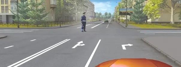 Билет №30, вопрос №6: Вам можно продолжить движение: