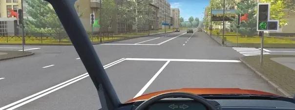 Билет №31, вопрос №6: О чем информируют Вас стрелки на зелёном сигнале светофора?