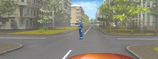 Билет №39, вопрос №6: Вам можно двигаться: