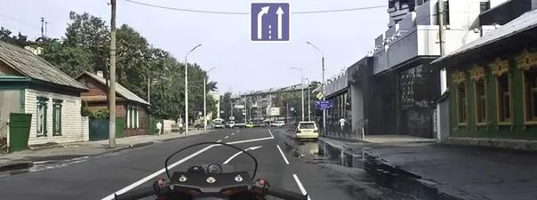 Билет №11, вопрос №7: Обязаны ли Вы в данной ситуации подать сигнал правого поворота?