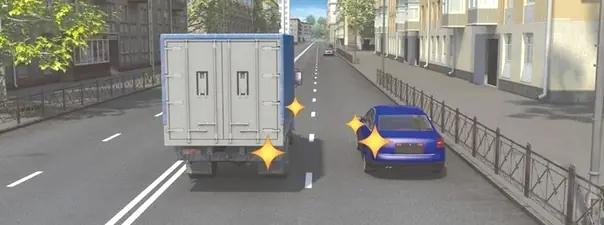 Билет №6, вопрос №8: Кто должен уступить дорогу при взаимном перестроении?