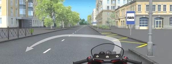 Билет №26, вопрос №9: Разрешен ли Вам разворот в этом месте?