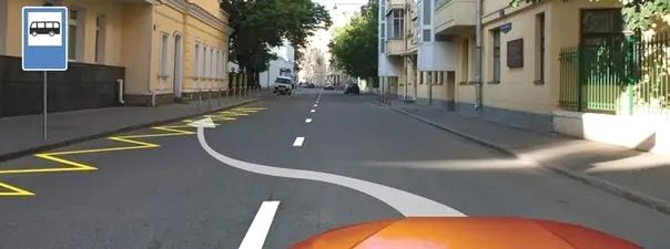 Билет №36, вопрос №12: Разрешена ли Вам остановка для высадки пассажиров в указанном месте?