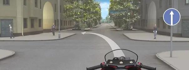 Билет №20, вопрос №2: Можно ли Вам за перекрёстком въехать во двор?