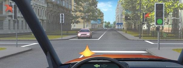 Билет №7, вопрос №13: Как Вам следует поступить при повороте налево?