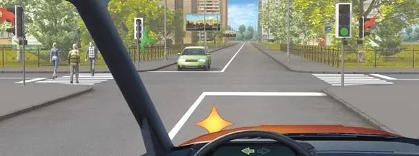 Билет №20, вопрос №13: Кому Вы обязаны уступить дорогу при повороте налево?