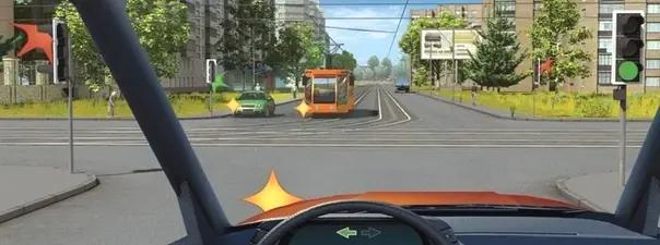 Билет №28, вопрос №13: Кому Вы обязаны уступить дорогу при повороте налево?