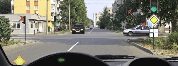 Билет №38, вопрос №13: Как Вам следует поступить при повороте налево?