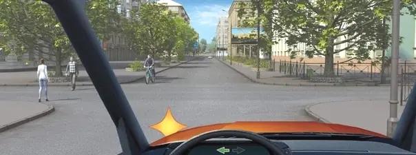 Билет №6, вопрос №14: Кому Вы обязаны уступить дорогу при повороте налево?