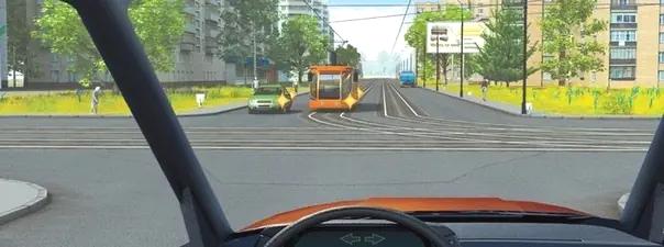 Билет №15, вопрос №14: При движении в прямом направлении, Вам следует: