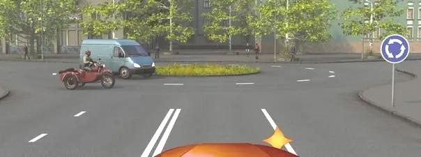 Билет №16, вопрос №14: При въезде на перекрёсток Вы: