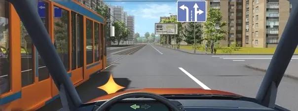 Билет №29, вопрос №14: Вы намерены повернуть налево. Ваши действия?