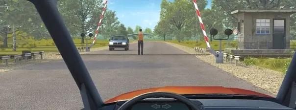 Билет №5, вопрос №16: Разрешено ли Вам проехать железнодорожный переезд?