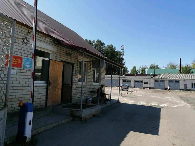 Площадка для вождения автошколы ДОСААФ