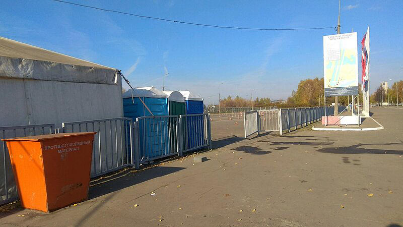 Крылатское, площадка для вождения