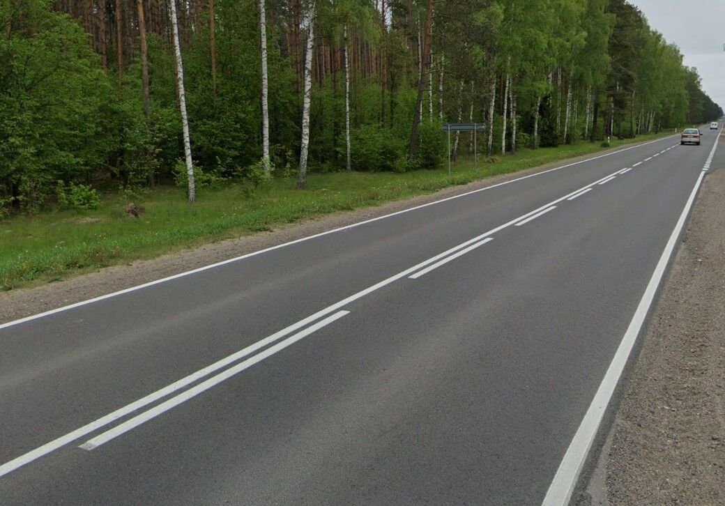 Пример линии разметки 1.11