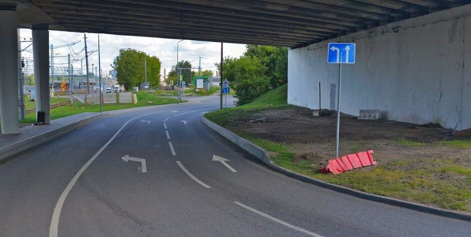 Пример знака 5.15.1.