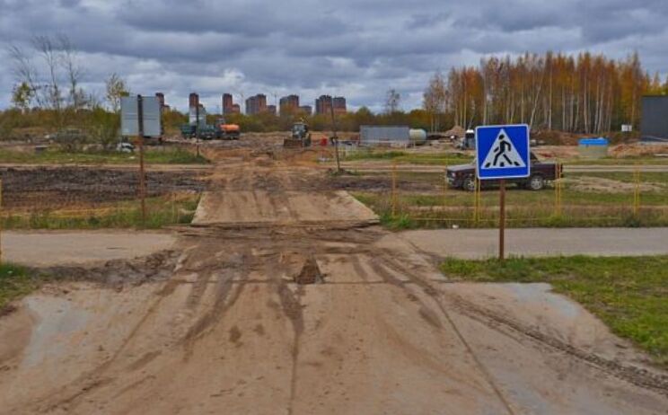 Пример пешеходного перехода