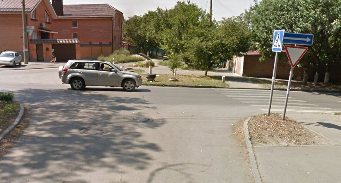 Пример знака 5.7.1